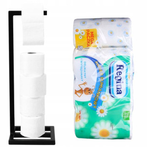 Stojak łazienkowy WC + papier toaletowy 16x Regina