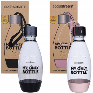 2x Butelki Soda Stream 0,5l Bez Bpa Do Saturatora