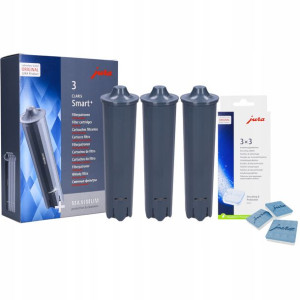 3 Filtr Jura Claris Smart+ Tabletki Odkamieniające