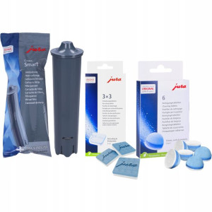 Tabletki 62715 61848 + 1x Filtr Jura Claris Smart+
