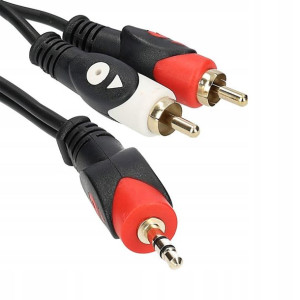 Markowy Kabel Mini Jack Na Czincze Super 1,5m