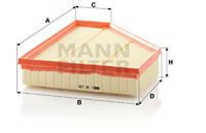 Filtr powietrza MANN-FILTER C30135