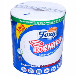 Ręcznik Papierowy FOXY Tornado Wytrzymały Chłonny