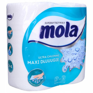 Ręczniki Papierowe Mola 2 Ultra Chłonne Max Długie