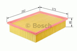 Filtr powietrza BOSCH F026400044 C2631