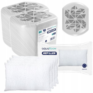 2x Pochłaniacz wilgoci AquaFloow 4x wkład 250g