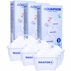 9 Sztuk Wkład Filtrujący Aquaphor Maxfor B25 6+3