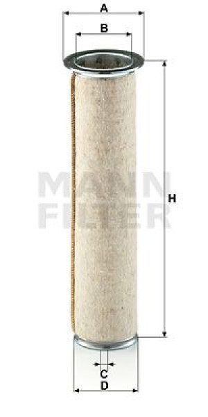 Filtr powietrza MANN-FILTER CF922