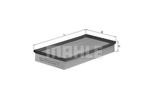 Filtr powietrza KNECHT LX684 C37153