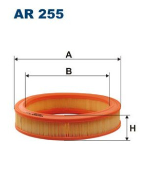 Filtr powietrza FILTRON AR255 C2749