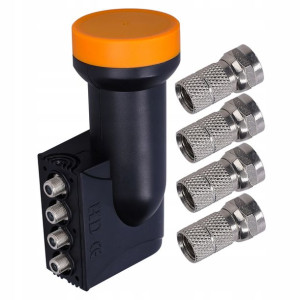 Libox Lb0065 Konwerter Multiroom + 4 Wtyki F 6,8mm