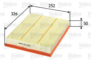 Filtr powietrza VALEO 585096 C331891