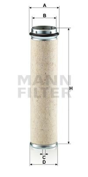 Filtr powietrza MANN-FILTER CF800