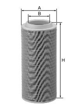 Filtr powietrza MANN-FILTER C22625