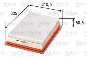 Filtr powietrza VALEO 585110 C31116