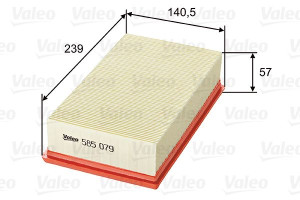 Filtr powietrza VALEO 585079 C24851