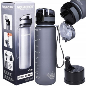 Butelka filtrująca AQUAPHOR City SZARA 0.5 l