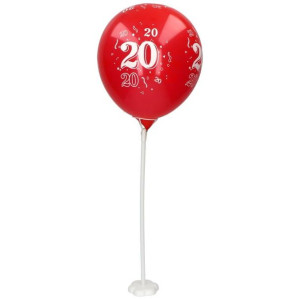 Stojak Na Balony Biały 40cm, 2szt