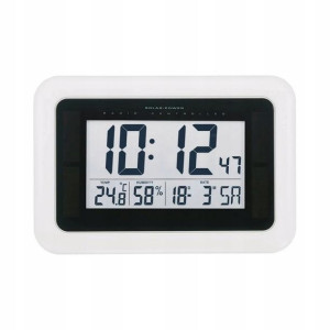 Zegar sterowany radiowo DCF77 automat temperatura