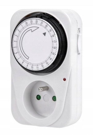 Gniazdko z programatorem czasowym CZASOMIERZ 3500W