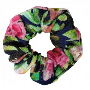 SCRUNCHIE Gumka do włosów z WISKOZY BAMBUSOWEJ
