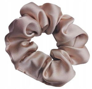 SCRUNCHIE do włosów JEDWABNA gumka 100% JEDWAB