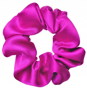 SCRUNCHIE do włosów JEDWABNA gumka 100% JEDWAB
