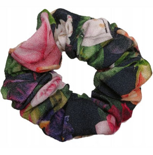 SCRUNCHIE Gumka do włosów z WISKOZY BAMBUSOWEJ