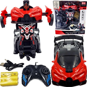 Transformujący Samochód Robot 2w1 Zdalnie sterowany RC