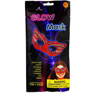 Świecąca Maska Chemiczna Na Imprezę Glowstick