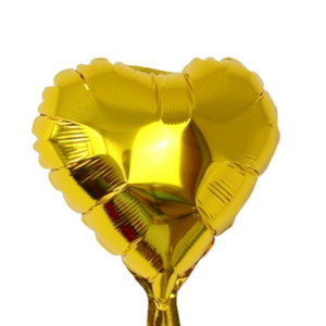 Balon Foliowy Serce Gold 45cm