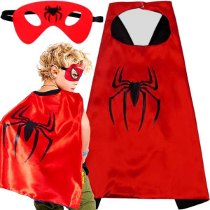 Peleryna z maską Spiderman