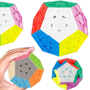 Kostka logiczna do układania Dwunastościan MEGAMINX