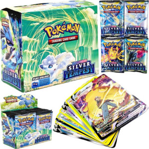 POKEMON Kolekcjonerskie Karty Silver Tempest 360 kart