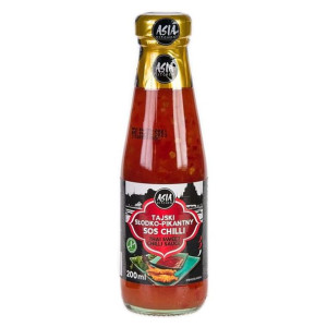 Sos Chilli Słodko-Pikantny Tajski 200ml ASIAKITCHEN
