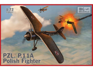 Samolot PZL P.11a model 72517 IBG Models