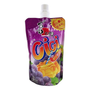 Jelly Straw Sok z Galaretką Owocową o Smaku Winogronowym Galaretka