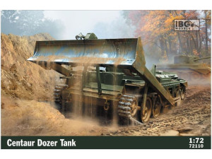 Czołg Centaur Dozer z lemieszem model 72110 IBG