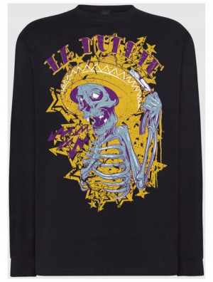 Longsleeve męski nadruk La Muerte Rozm.4XL