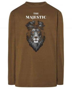 Longsleeve męski nadruk LEW The Majestic r.M