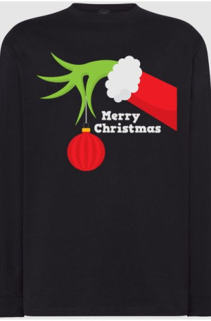Longsleeve męski nadruk maska gazowa r.L