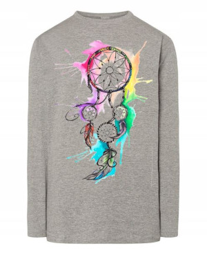 Longsleeve męski nadruk maska gazowa Rozm.3XL