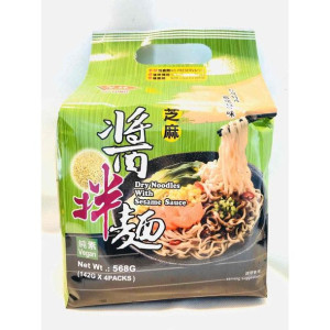 Instant Suchy Makaron Ramen z Sosem Sezamowym (Tajwan Oryginalny Smak)