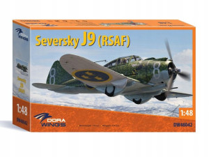 Samolot Seversky P-35 J 9 model DW48042 Dora Wings