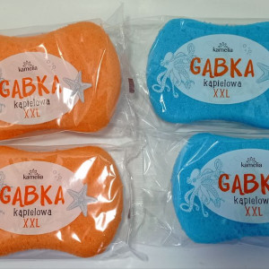 Gąbka kąpielowa Kamelia  XXL