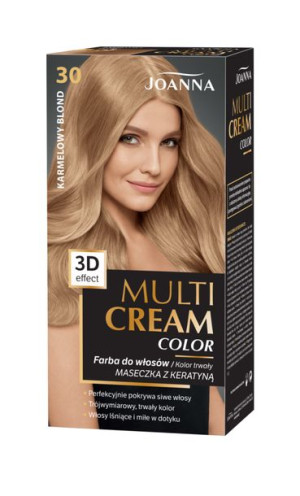Joanna Multi Cream farba 30 karmelowy blond