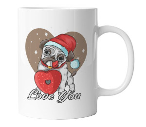 Kubek walentynkowy - Love DOG