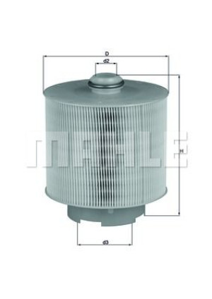 Filtr powietrza KNECHT LX1006/1D C17137X