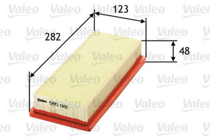 Filtr powietrza VALEO 585081 C2872