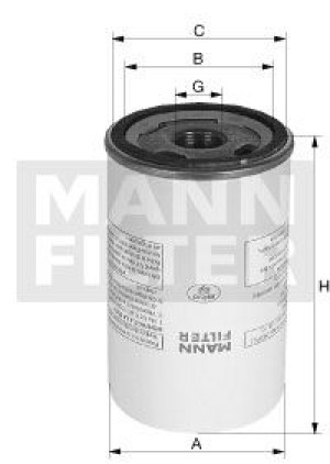 Filtr powietrza MANN-FILTER LB950/20 LB95020